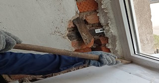 Демонтаж оконных откосов по выгодной цене от 510 руб. в Мичуринске - Сварной-Мчр